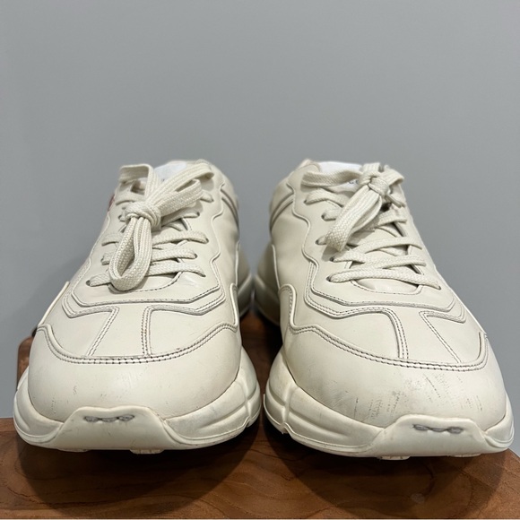 GUCCI Rhyton Red Logo Distressed G 10.5 US 11 Mens - Picture 4 of 15